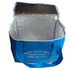 গাঢ় নীল লাঞ্চ বক্স পুরুষদের জন্য কুলার ব্যাগ উত্তাপ, 2mm অ্যালুমিনিয়াম EPE ভিতরে